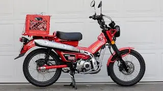 2021 Honda Trail 125 ABS Review MC Commute
