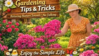 Slow Summer Life in the Countryside | Garden Flowers & Harvesting Onions