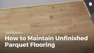 How to Maintain Unfinished Wood Flooring | DIY Projects