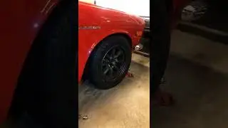 Test fitment. Hoping to roll on these Watanabes soon! #datsun510wagon #rswatanabe #datsun510 #jdm