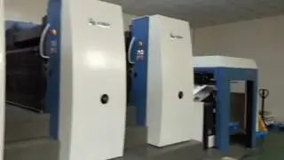 KBA 5 color printing machine