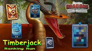 Dragons: Titan Uprising / Timberjack Ranking Run / Full Battle / BP 8600+ / (HTTYD)