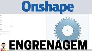 TUTORIAL ONSHAPE EM PORTUGUÊS COMO CRIAR UMA ENGRENAGEM NO ONSHAPE A PARTIR DO PERFIL