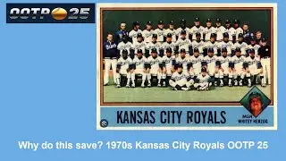 OOTP 25 Late 1970s Kansas City Royals: Why do this save?