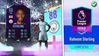 PREMIER LEAGUE POTM STERLING SBC! (CHEAPEST SOLUTION) | FIFA 19 Ultimate Team