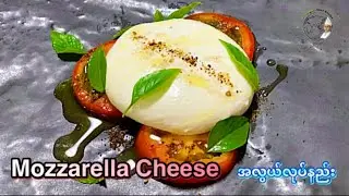 Mozzarella Cheese လုပ်နည်း