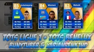 FIFA 13 | Probando Los TOTS Con Bunytuber | TOTS Ligue 1 + TOTS Benelux