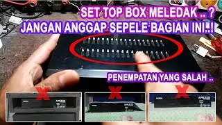 Cara merawat set top box agar tidak terbakar dan meledak