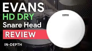 You NEED THIS!!!! EVANS HD DRY Snare Drum Head IN-DEPTH Review  | Jaystiqs
