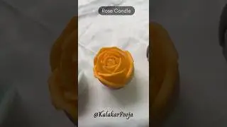 Rose candle 🌹 #candle #shorts #business
