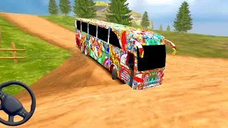 Coach Bus Simulator India Off-road Driving Bus Game | New Update 2025 Full Gameplay Video Part #304