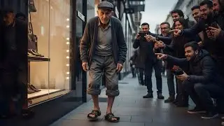 Riram do velho pelos sapatos quebrados… sem saber que ele era bilionário