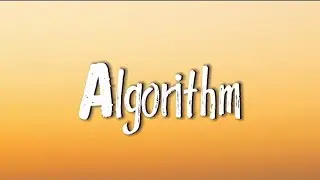 Rhythm Room - Algorithm (Music Lyrics Video )