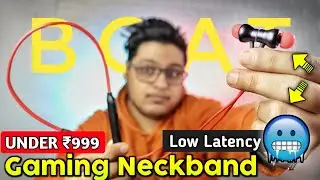 Gaming Neckband 2021🔥Boat Rockerz 205 Pro Neckband Review & unboxing | Best Gaming Neckband for BGMI