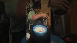 Primeira parte da receita de sopapilla