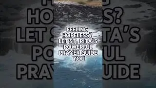 1-Minute Prayer to St. Rita for Miracles 🙏 #shorts #shortsviral