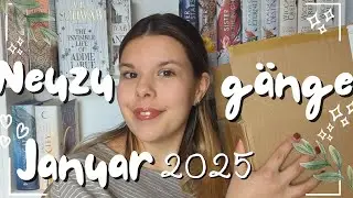 23 neue Bücher?! XXL NEUZUGÄNGE Januar 2025 | Limakra