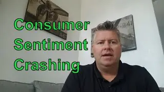 UMich Consumer Sentiment Crashing and how this could lead to Deflation