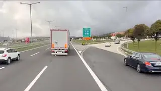 BASAR TONAJ İLE BOLU İNİŞİ BOLU ABANT KAYNAŞLI DÜZCE HENDEK YOLU