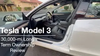 30,000 miles long-term ownership review | Tesla Model 3