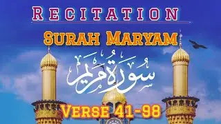 surah msryam telawat verse 41-98 voice by omar hisham al arabi.@Islamic.edificationtv.