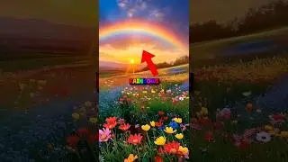 Как радуга появляется на небе 🌈
