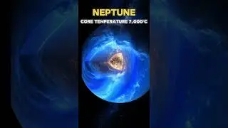 Earth's Core vs Jupiter's Core | Planet's Core Temperature #space #planet #astronomy