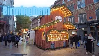 Birmingham Christmas Market | German Market 2023 | Corporation Street | Town and City Walks