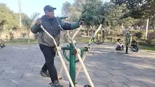 Park mein Jim exercise#viral #vlog .21.01.26