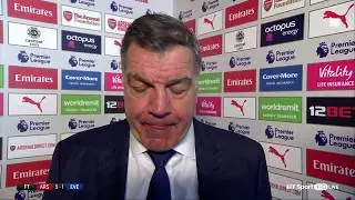 Arsenal 5-1 Everton: Sam Allardyce slams Everton's performance! 