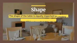 How To Select the Perfect Dining Room Table?