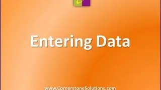 Entering Basic Data into Sage ACT!