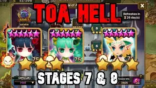 TOA HELL STAGES 7 & 8 -OCCULT GIRLS & ASIMA- SEPTEMBER 2021
