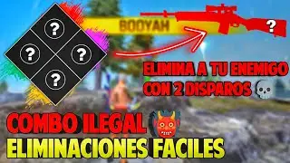 Mejor COMBO de HABILIDADES + COMBO de ARMAS 🔥 2 DISPAROS = 1 KILL 👹 #ac80freefire