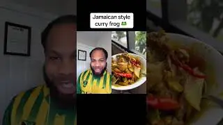 Jamaican style curry frog! 