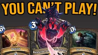 Making Hearthstone ACTUALLY Unplayable