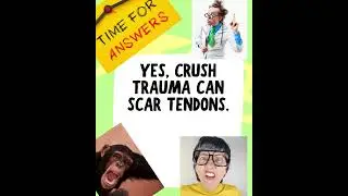CAN MY WORK INJURY CAUSE TENDON SCARRING?