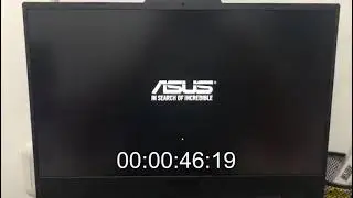 BERAPA LAMA WAKTU BOOTING ASUS TUF15?? #shorts