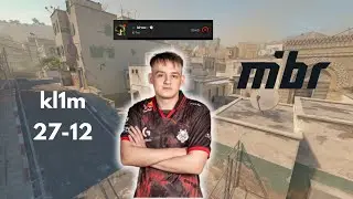 POV new MIBR player Kl1m 27/12: FACEIT (DUST 2) 3648 ELO