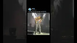 Travis Scott doing his own emote is classic 😂