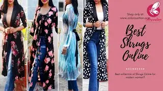 Buy Trendy Shrugs Online || Best Shrugs for Women || Colorauction Shrug&rsquo;s Lookbook