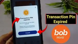 bob transaction pin expired | transaction pin expired bob world