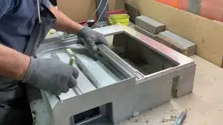 CNC Machined Aluminum Casting - Analytical Instrument Enclosure