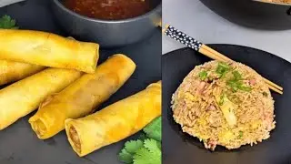 Better Than Takeaway! Crispy Spring Rolls & Fried Rice