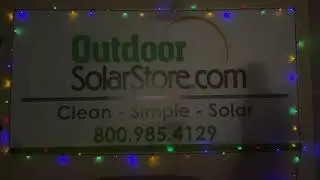 Multi Color Solar Christmas Lights With Remote