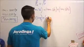 Choques Unidimensionales Elásticos - Concepto y Ejemplo #1