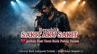 🔥 SAKIT AKU SAKIT &ndash; REPUBLIK | VERSI ROCK EMOSIONAL 