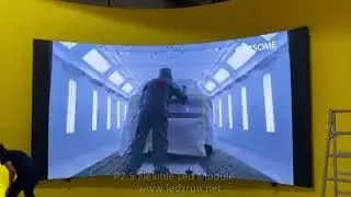 P2.5 Flexible Led Module Led Screen for 4S Shop