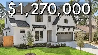 Inside a $1,270,000 MODERN Home Near the ICON Heights Houston Texas | TreyFindsTx House Tour