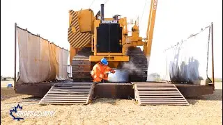 3500 Gallons of Waste Water Containment with our Portable Wash Pads
